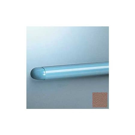 Pawling Accent Rail, Rounded W/Aluminum Retainer, 1-1/8"H x 12'L, Cafe Au Lait EB-25-12-694